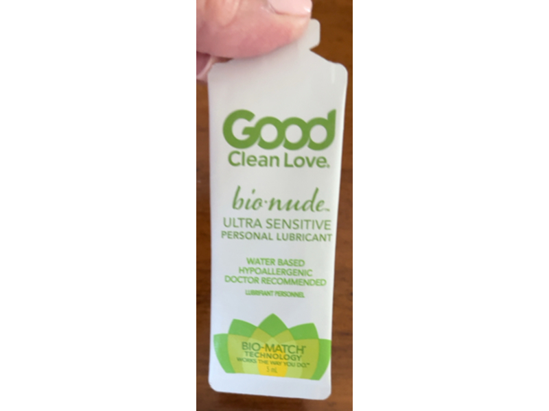 Good Clean Love Bionude Ultra Sensitive Personal Lubricant, 5 mL