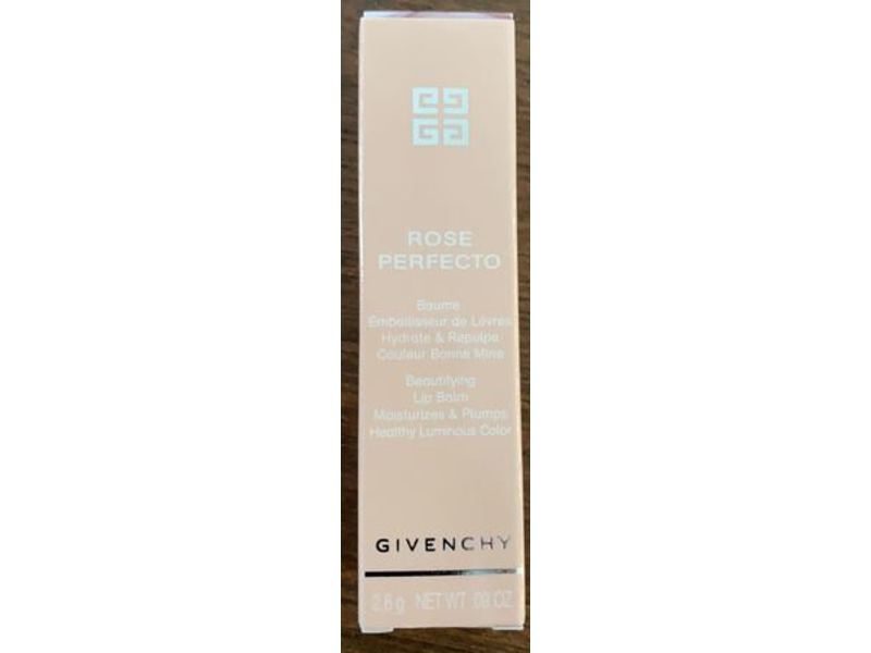 Givenchy Rose Perfecto Beautifying Lip Balm, 110 Milky Nude, 0.09 oz/2.8 g