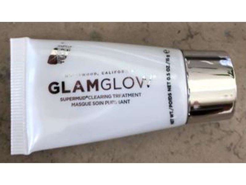Glam Glow Super Mud Clearing Treatment, 0.5 oz/15 g