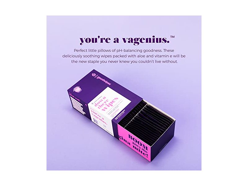 Goodwipes Down There Wipes, Lavender, 32 Wipes