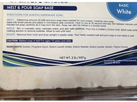 Crafter's Choice Melt & Pour Soap Base, Basic White, 907 g - thumbnail 3