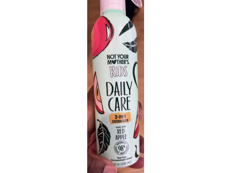 Not Your Mother's Kids Daily Care 3 - In - 1 Detangler, Red Apple, 8 Fl oz/236 mL