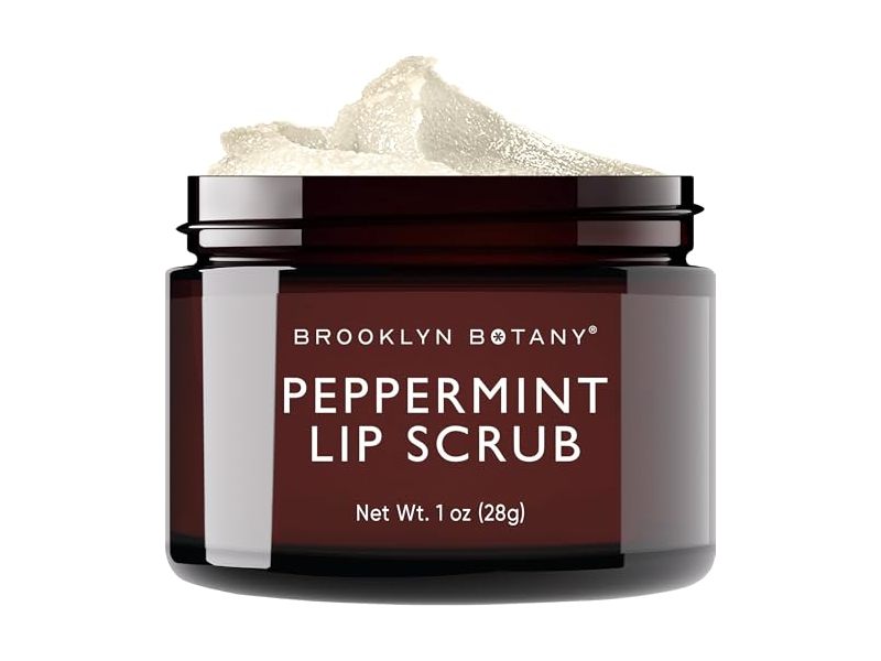 Brooklyn Botany Lip Scrub, Peppermint, 1 oz/28 g