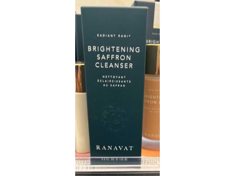 Ranavat Brightening Saffron Cleanser, 4 fl oz/120 mL