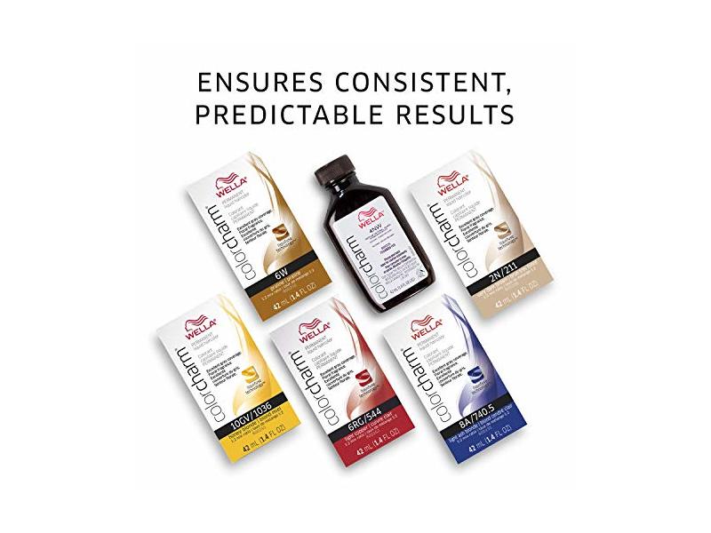 Wella ColorCharm Permanent Liquid Hair, 4R/356 Cinnamon Brown, 1.4 fl oz/42 mL