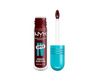 NYX Professional Makeup Lip I.V. Hydrating Lip Gloss Stain, Bout Wine, 0.16 fl oz/5 mL - Image 2