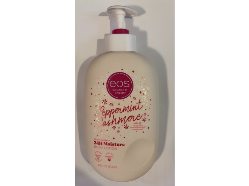 Eos Moisture Body Lotion, Peppermint Cashmere, 16 fl oz/473 mL