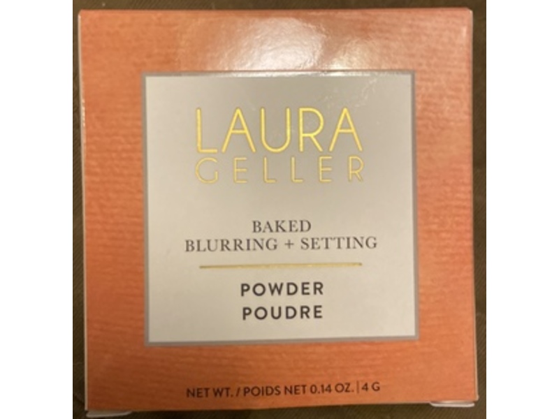 Laura Geller Baked Blurring + Setting Powder, Light/Medium, 0.14 fl oz/4 g