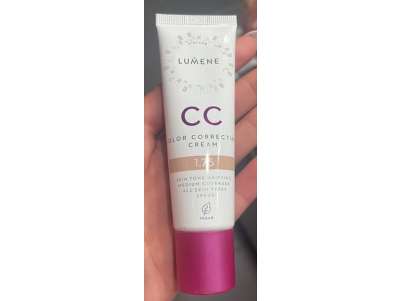 Lumene CC Color Correcting Cream, SPF 20, 1.75 N, 30 mL
