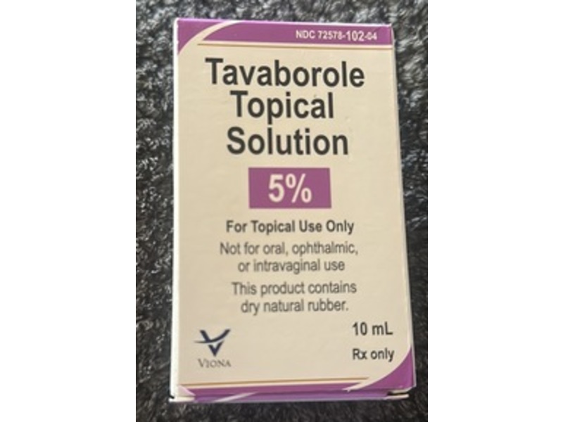 Tavaborole Topical Solution 5%, 10 mL, Viona (Rx)