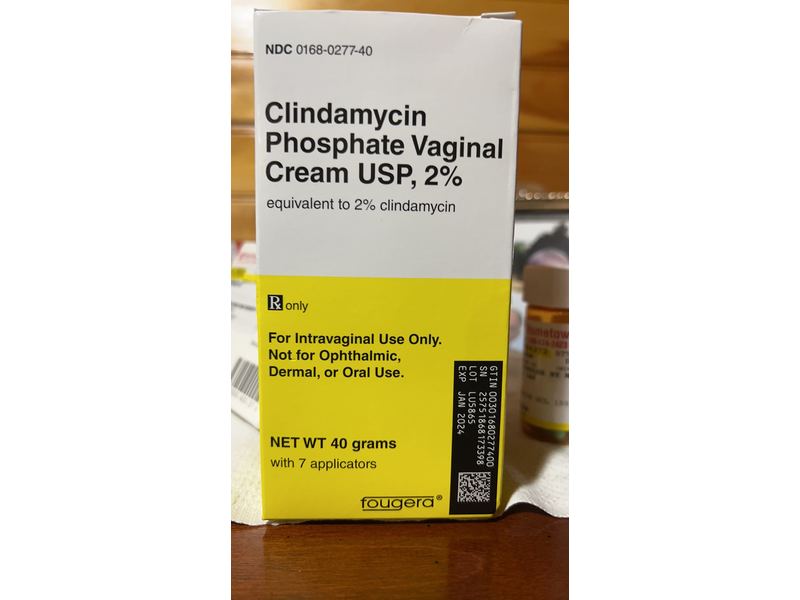 Clindamycin Phosphate Vaginal Cream USP 2%, 40 g Fougera (RX)