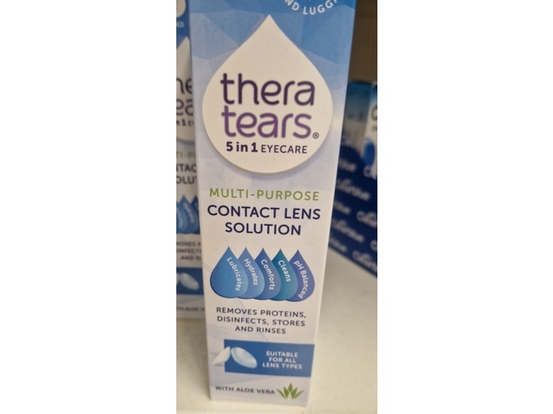 Thera Tears 5 In 1 Eyecare Multi-Purpose Contact Lens Solution, 100 mL