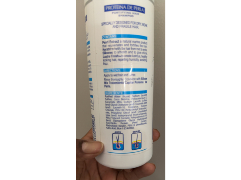 Silicon Mix Proteina De Perla Shampoo, 16 fl oz/473 mL