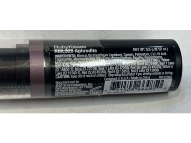 Rk By Ruby Kiss Matte Lipstick, RMLS29-Aphrodite, 0.12 oz/3.5 g