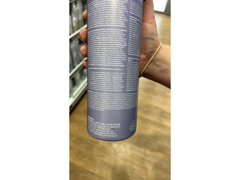 Paul Mitchell Platinum Blonde Shampoo, 33.8 fl oz/ 1 L