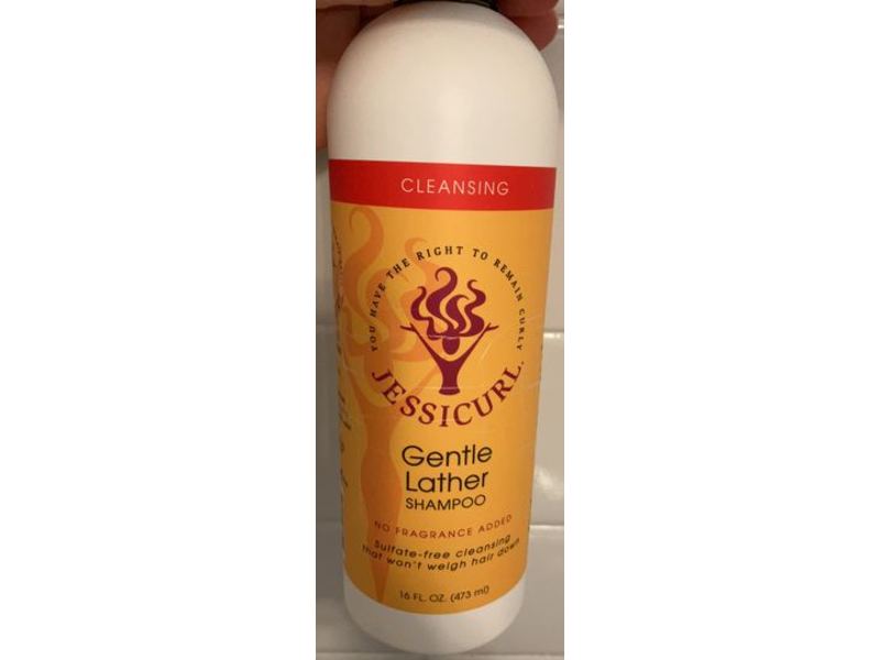 Jessicurl Gentle Lather Shampoo, 16 fl oz/473 mL