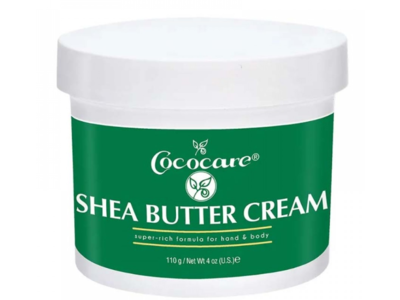 Cococare Hand & Body Cream, Shea Butter, 4 oz/110 g