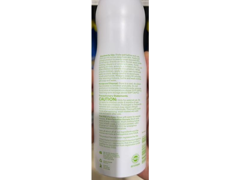 Babyganics Insect Repellent Spray, 5 oz/142 g