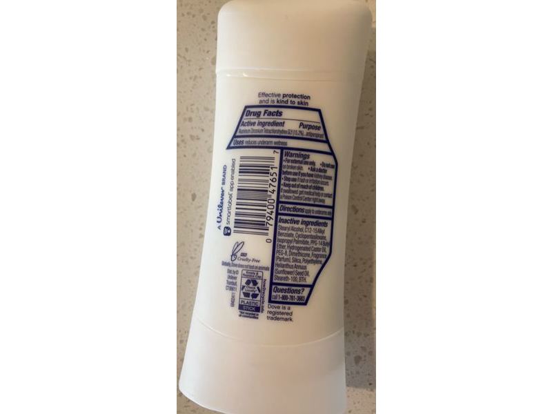 Dove Nourishing Secrets Antiperspirant Deodorant Stick, Lavender And Jasmine, 2.6 oz / 74 g