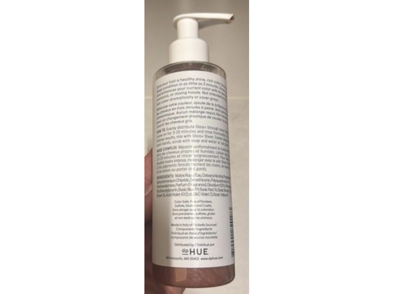 dpHUE Gloss+ Semi Permanent Hair Color, Medium Blonde , 6.5 oz/192 mL