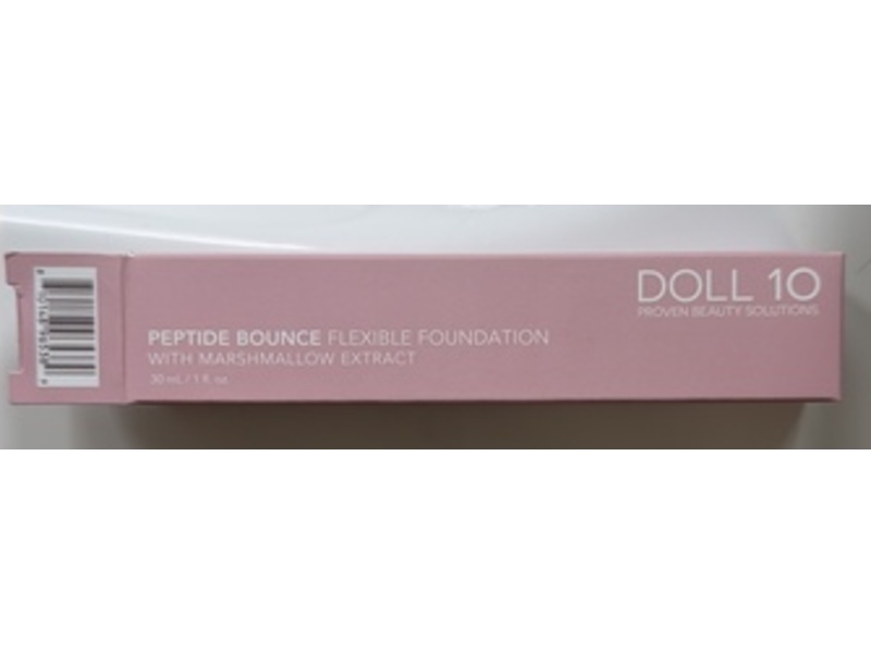 Doll 10 Peptide Bounce Flexible Foundation, Light/Medium, 1 fl oz/30 mL
