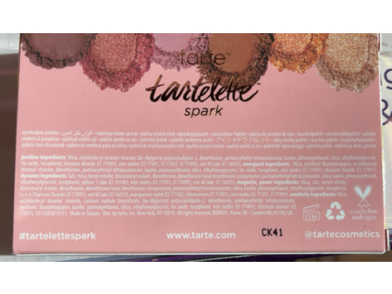 Tarte Tartelette Spark Palette, Amazonian Clay