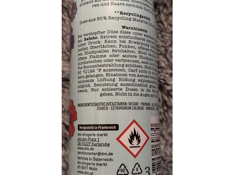 Dm Liebt Langhaar Madchen Dry Shampoo, Sensitive, 200 mL