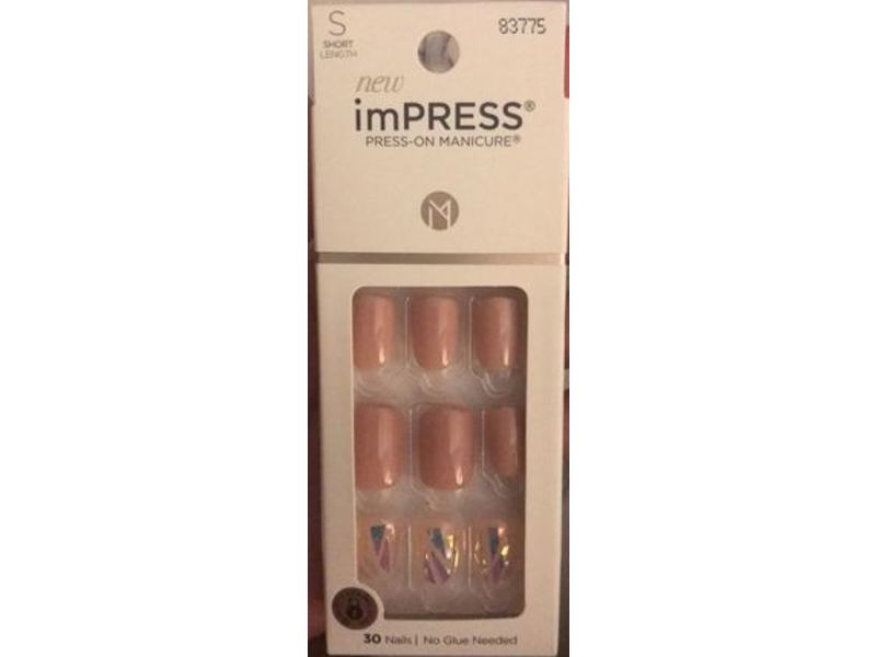 Kiss Impress Press-On Manicure Nails, Miracle, 30 count