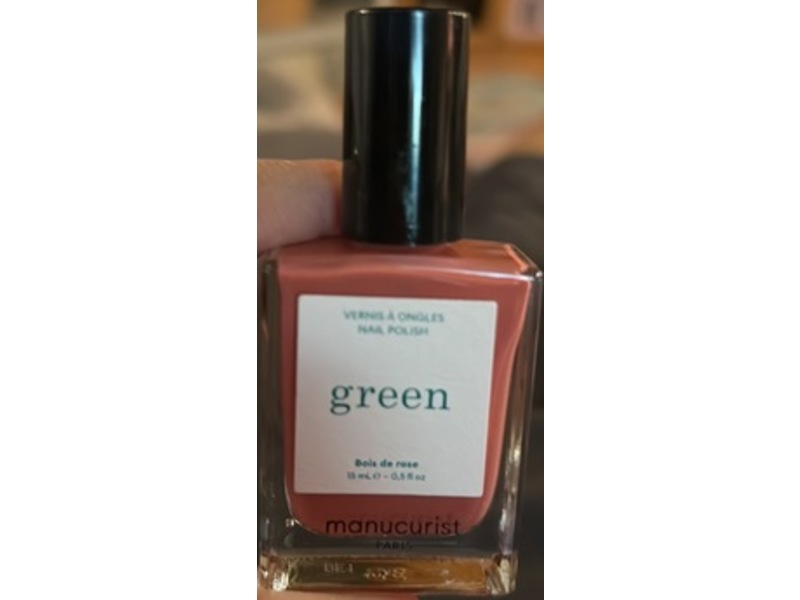 Manucurist Green Quick Dry Nail Polish, Bois De Rose, 0.5 fl oz/15 mL