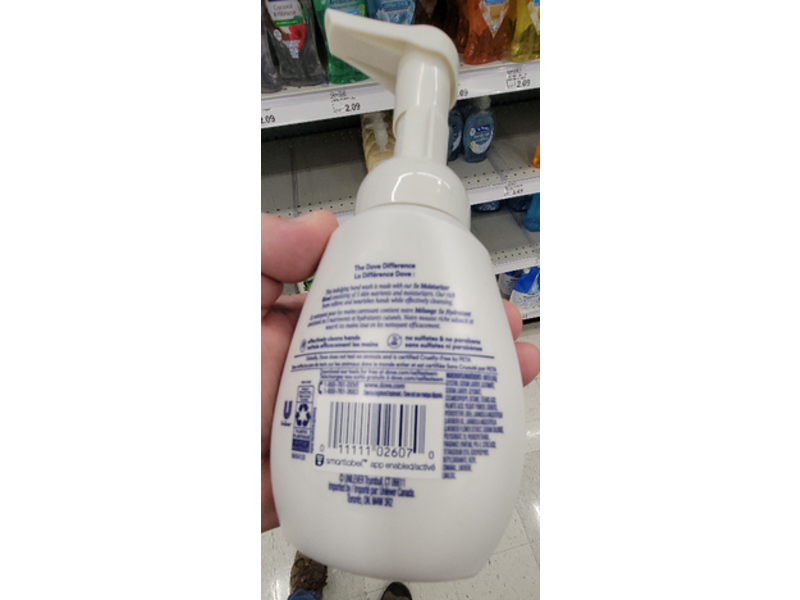 Dove Nourishing Foaming Hand Wash, Lavender & Yogurt, 10.1 fl oz/300 mL, Pack Of 4