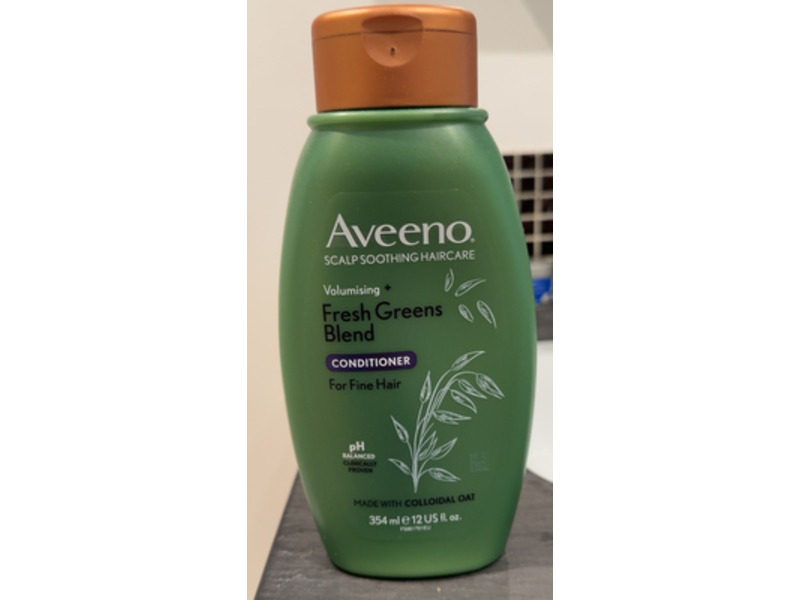 Aveeno Volumising+ Fresh Greens Blend Conditioner, 12 fl oz/354 mL