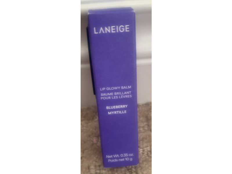 Laneige Lip Glowy Balm, Blueberry, 0.35 oz/10 g