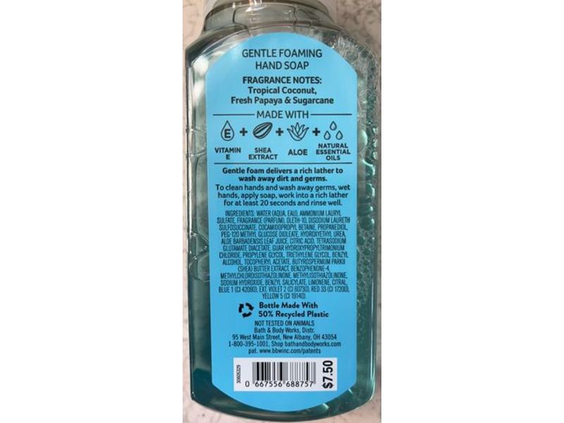 Bath & Body Works You Are My Sunshine Gentle Foaming Hand Soap, Essential Oils + Vitamin E + Shea Extract + Aloe, 8.75 fl oz/259 mL