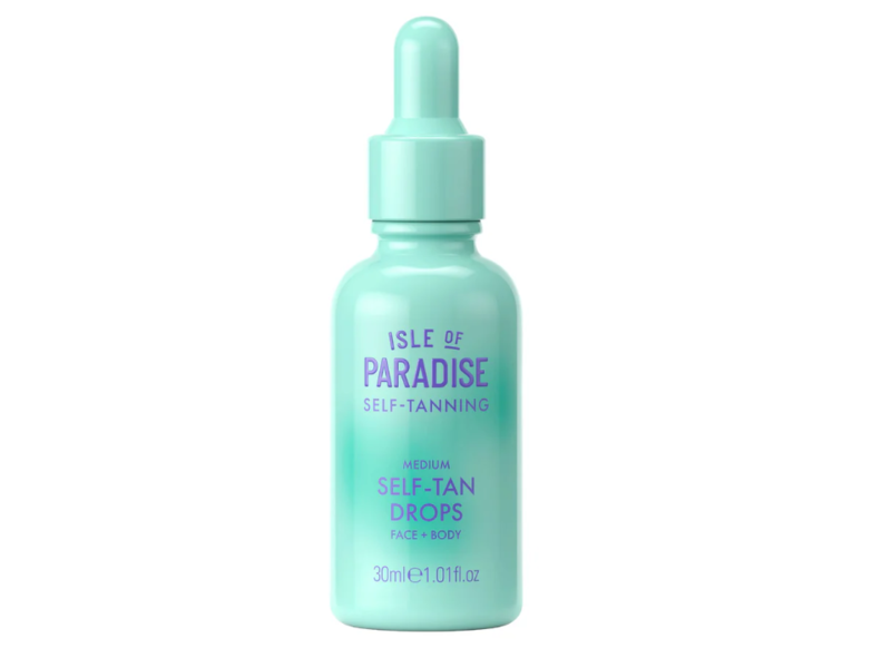 Isle Of Paradise Self-Tanning Drops, Medium, 1.01 fl oz/30 mL