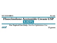 Fluocinolone Acetonide Cream 0.025%, 60 g, Ani (Rx) - Image 2