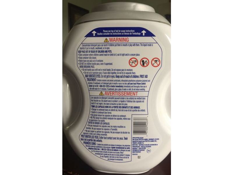 Tide Pods Plus Downy Laundry Detergent, Free/Nature, 70 oz/4.40 lb, 73 Count