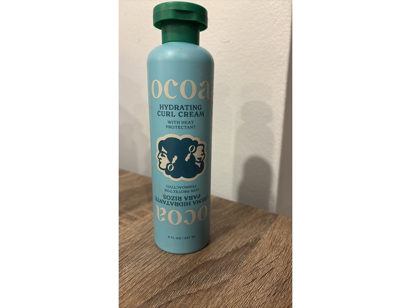 OCOA Hydrating Curl Cream, 8 fl oz/237 mL