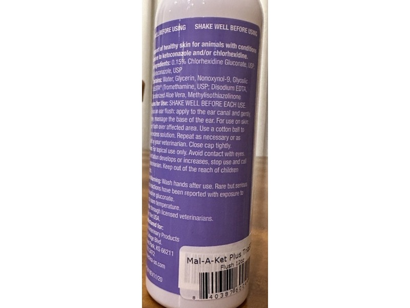 Mal-A-Ket Plus TrizEDTA Flush, 12 fl oz/355 mL