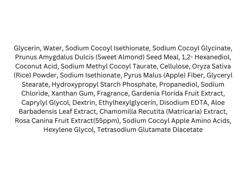 Arencia Fresh Face Cleanser Scrub, Royal Rosehip, 4.23 fl oz/120 g