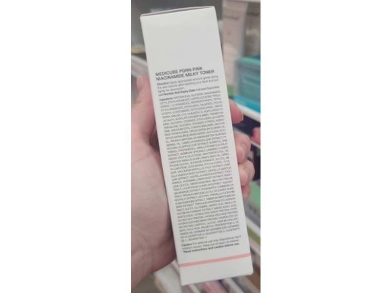 Medicube PDRN Pink Niacinamide Milky Toner, 5.07 fl oz/50 mL