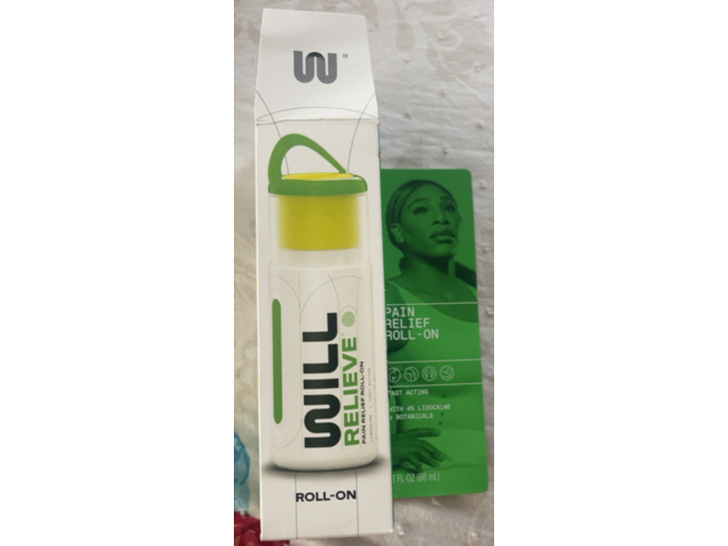Will Perform Fast-Acting Lidocaine Pain Relief Roll-On, 3 fl oz