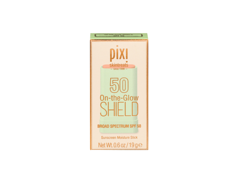 Pixi On-The-Glow Shield Sunscreen Moisture Stick, SPF 50, 0.6 oz/19 g