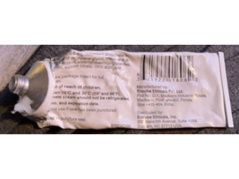 Clobetasol Propionate Cream, 0.05%, 45 g Encube (RX)