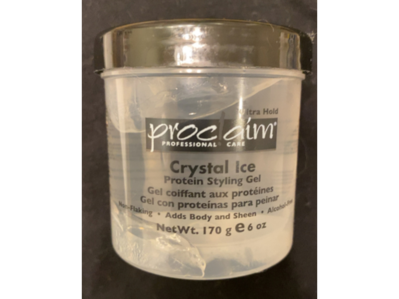 Proclaim Crystal Ice Protein Styling Gel, Ultra Hold, 6 oz/170 g