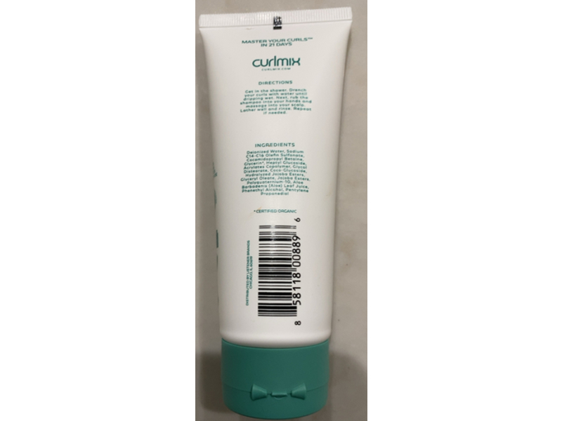 CurlMix Wash + Go Shampoo, Step 1, 3.4 oz/100 mL