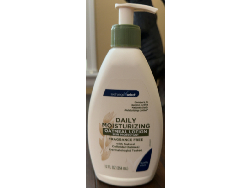 Exchange Select Daily Moisturizing Oatmeal Lotion, Colloidal Oatmeal, 12 fl oz/354 mL