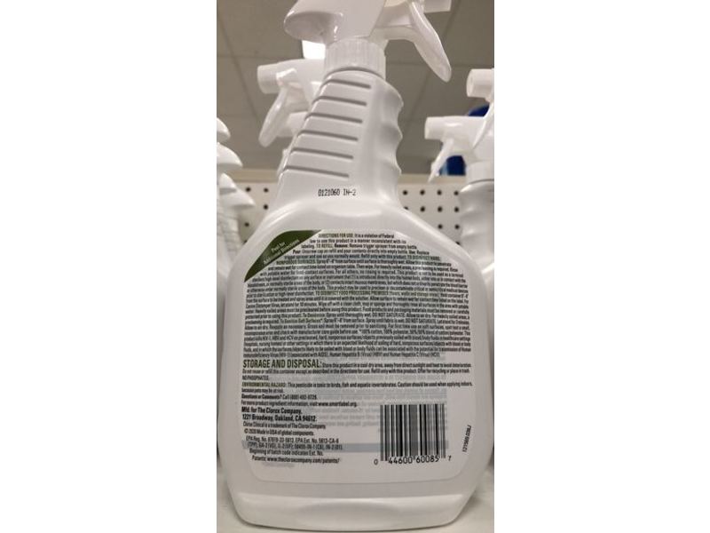 Clorox Clinical Soft Surface + Bio-Stain Cleaner, 32 fl oz/946 mL