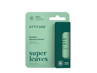 Attitude Leaves Bar Lip Balm, Fresh Mint, 0.3 oz/8.5 g - thumbnail 1