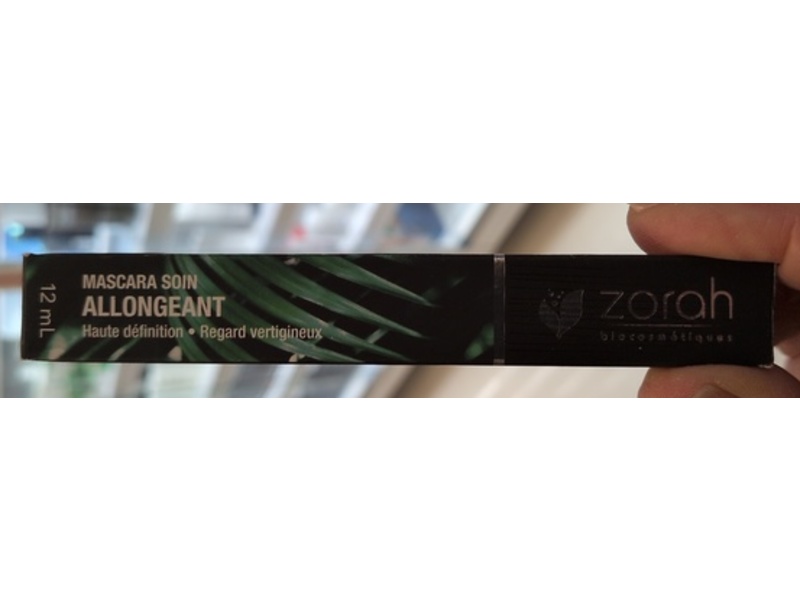 Zorah Lengthening Treatment Mascara, Black, 12 mL