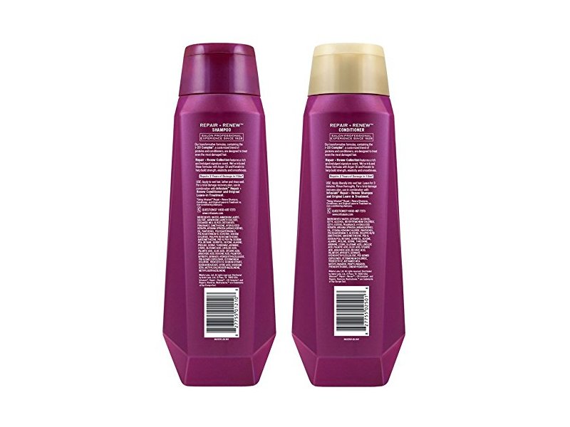 Infusium Professional Treatments Repair & Renew Shampoo & Conditioner, 18.5 fl oz/400 mL